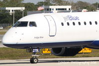N279JB @ KSRQ - JetBlue Flight 741 (N279JB) Indigo Blue arrives at Sarasota-Bradenton International Airport following a flight from Boston-Logan International Airport - by Donten Photography