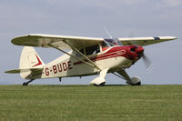 G-BUDE @ EGHA - Privately owned, at the Pooley's Day Fly-In. - by Howard J Curtis