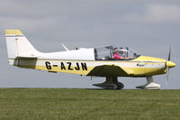 G-AZJN @ EGHA - Privately owned, at the Pooley's Day Fly-In. - by Howard J Curtis