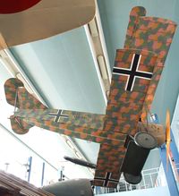 6796 - Fokker D VII at the Musee de l'Air, Paris/Le Bourget - by Ingo Warnecke