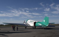 C-GWIR @ YZF - On the ramp at Yellowknife, NWT. - by Murray Lundberg