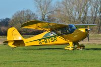 G-BTSR @ EGSV - Just landed. - by Graham Reeve