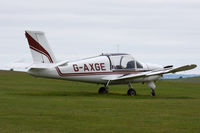 G-AXGE @ EGHA - A temporary resident here. - by Howard J Curtis
