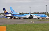 G-TAWP @ EGHH - Resident Thomson with unknown Ryanair - by John Coates
