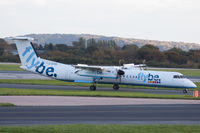 G-ECOO @ EGCC - flyBe, just landed. - by Howard J Curtis