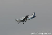 N9127Z @ KSRQ - Piper Malibu Mirage (N9127Z) on approach to Sarasota-Bradenton International Airport - by Donten Photography