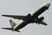 EI-DAM @ EGHH - Ryanair, climbing off runway 08. - by Howard J Curtis