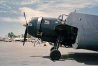 N9586Z @ FWN - 1945 Grumman TBM-3E, N9586Z, at the 1993 Sussex Air Show, Sussex, NJ  - by scotch-canadian