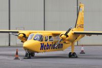 G-HEBO @ EGHH - Awaiting delivery after respray - by John Coates