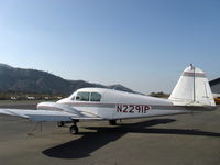N2291P @ SZP - 1957 Piper PA-23-150 APACHE, two Lycoming O-320s 150 Hp each - by Doug Robertson