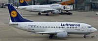 D-ABIB @ EDDL - Lufthansa, is here during pushback at Düsseldorf Int'l(EDDL) - by A. Gendorf