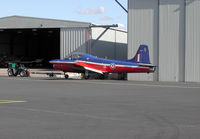 G-BWGF @ CAX - Jet Provost T.5A, formerly XW325, visiting Carlisle in the Summer of 2009. - by Peter Nicholson