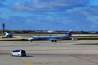 N629AE @ KORD - Taxi ORD - by Ronald Barker