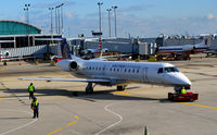 N13553 @ KORD - Pushback ORD - by Ronald Barker