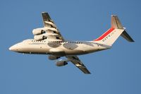 EI-RJT @ LFPG - British Aerospace Avro 146-RJ85A, Take off Rwy 27L, Roissy Charles De Gaulle Airport (LFPG-CDG) - by Yves-Q