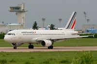 F-GHQJ @ LFPO - Airbus A320-211, Landing Rwy 26, Paris-Orly Airport (LFPO-ORY) - by Yves-Q