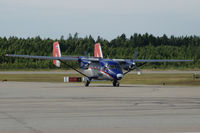 RF-00308 @ ESOE - PZL-Mielec built An-28 taxying in at Örebro airport, Sweden. - by Henk van Capelle