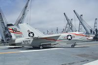 143703 - Vought F-8A Crusader at the USS Hornet Museum, Alameda CA - by Ingo Warnecke