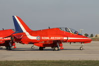 XX227 @ LMML - Hawk T1A XX227 Red Arrows Malta 27Sep13. - by Raymond Zammit