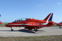 XX227 @ LMML - Hawk XX227 Red Arrows RAF 28Sep13. - by Raymond Zammit