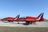 XX219 @ LMML - Hawk XX219 Red Arrows RAF 28Sep13. - by Raymond Zammit