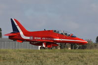 XX310 @ LMML - Hawk XX310 Red Arrows RAF 29Sep13. - by Raymond Zammit