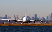 A6-EDE - Taxiing for take off from 4L, JFK - by Gintaras B.