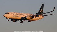 N76516 @ KBWI - Final approach to 33L at sunset. - by J.G. Handelman