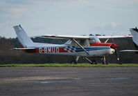G-BMUO @ EGTF - Cessna A152 at Fairoaks. Ex 4X-ALJ - by moxy