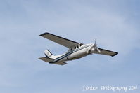 C-GMOT @ KSRQ - Cessna Centurion (C-GMOT) departs Sarasota-Bradenton International Airport enroute to Melbourne International Airport - by Donten Photography