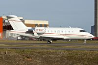 M-BAEP @ EGGW - Recently delivered -2013 Bombardier CL605 Challenger, c/n: 5929 at Luton - by Terry Fletcher