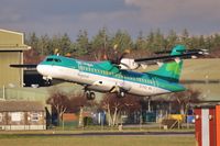 EI-FAX @ EGHH - St Finnian departing back to Dublin after first visit - by John Coates