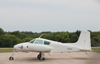 N3064D @ MLE - N3064D Cessna 310 at Millard, Omaha, has seen better days - by Pete Hughes