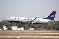 N829MD @ KSRQ - US Air Flight 3346 operated by Republic (N829MD) arrives at Sarasota-Bradenton International Airport following a flight from Reagan - by Donten Photography