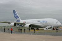 F-WWDD @ LFPB - Airbus A380-861, Static display, Paris Le Bourget (LFPB-LBG) Air Show in june 2011 - by Yves-Q