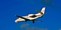 CS-DXU @ EGLL - Cessna Citation XL, (CS-DXU) c/n 560-5775. on approach to land on 27L Heathrow. © PhilRHamar - by Phil R Hamar