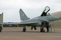 ZJ921 @ EGVA - RIAT 2006 flight line. BW/29(R) Squadron RAF. - by Howard J Curtis