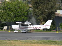 N2123P @ SZP - 2005 Cessna 172S SKYHAWK SP, Lycoming IO-360-L2A 180 Hp, CS prop, this aircraft spent its original first life with wings off as an instrument trainer, taxi to Rwy 04 - by Doug Robertson