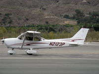 N2123P @ SZP - 2005 Cessna 172S SKYHAWK SP, Lycoming IO-360-L2A 180 Hp, CS prop, taxi to transient ramp after landing Rwy 04 - by Doug Robertson