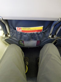 N416SW - Surprisingly good legroom/seat pitch on the CRJ 200 (RAP-MSP) - by Micha Lueck