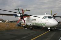 F-WWLG @ EGLF - Air Madagascar colours; later 5R-MJG. Farnborough Air Show 2006. - by Howard J Curtis
