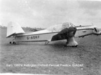 G-AOKF - G-AOKF at Kidlington, 1959 or 1960. - by BobH