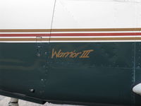 N356ND @ SZP - 2003 Piper PA-28-161 WARRIOR III, Lycoming O-320-D3G 160 Hp, logo - by Doug Robertson