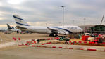 4X-ELD @ EGLL - EL AL B-744 at Heathrow, The Airport of Perpetual Repairs... - by JPC