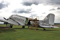 N347DK @ EGBP - Proposed for Indian A F Historic Flight - by John Coates