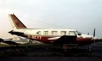 G-BEYY @ BQH - PA-31 Turbo Navajo as seen at the 1978 Biggin Hill Airshow. - by Peter Nicholson