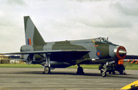 XP751 - Lightning F.3 of the Lightning Training Flight on display at the 1978 RAF Binbrook Airshow. - by Peter Nicholson