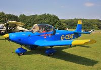 G-CEAT @ EGHP - At Popham fly-in - by John Coates