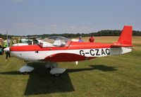 G-CZAC @ EGHP - At Popham fly-in - by John Coates