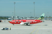 LN-KKX @ EDDM - Norwegian Air Shuttle 737-300 in Network Norway colours at München Franz-Josef Strauss airport, Germany. - by Henk van Capelle